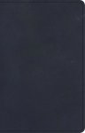 CSB Personal Size Bible, Navy LeatherTouch