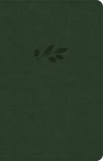 NASB Personal Size Bible, Olive LeatherTouch