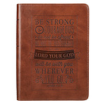 Be Strong and Courageous Luxury Journal