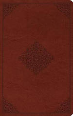ESV Large Print Value Thinline Bible (TruTone, Tan, Ornament Design)