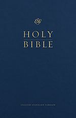 ESV Premium Pew and Worship Bible (Hardcover, Blue)