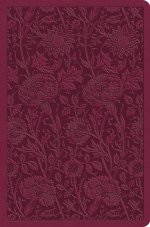 ESV Value Compact Bible (TruTone, Raspberry, Floral Design)