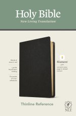 NLT Thinline Reference Bible, Filament Enabled (Genuine Leather, Black)