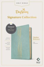 NLT Thinline Reference Bible, DaySpring Signature Collection, Filament Enabled (LeatherLike, Sage, Red Letter)