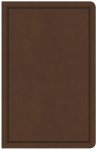 CSB Deluxe Gift Bible, Brown LeatherTouch