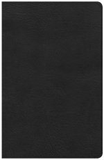 KJV Large Print Personal Size Reference Bible, Black Leathertouch