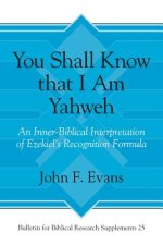 "you Shall Know That I Am Yahweh": An Inner-Biblical Interpretation of Ezekiel's Recognition Formula