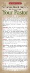Scripture Based Prayers For Your Pastor (50 pack)