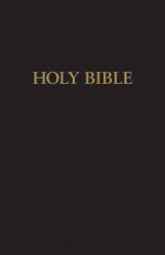 KJV Large Print Pew Bible: Black Hardback