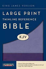 KJV Large Print Thinline Reference Bible