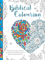 Biblical Colouring Book: Heart