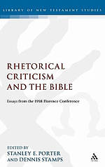 Rhetorical Criticism and the Bible