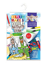 Colour, Make and Doodle Activity Pack - Nativity Scene
