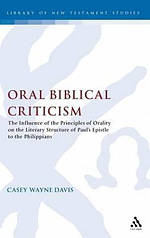Oral Biblical Criticism