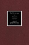 The Dictionary of Classical Hebrew, Volume IX: English-Hebrew Index