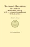 The Apostolic Church Order: The Greek text edited and translated with an introduction and notes