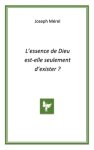 L\'essence De Dieu Est-elle Seulement D\'exister