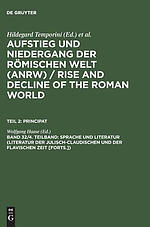 Sprache Und Literatur (Literatur Der Julisch-Claudischen Und Der Flavischen Zeit [Forts.])
