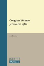 Congress Volume Jerusalem 1986