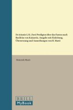 de Ieiunio I, II: Zwei Predigten