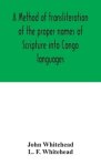 A method of transliteration of the proper names of Scripture into Congo languages
