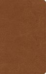 NASB Single-Column Personal Size Bible, Tan Genuine Leather