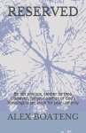 RESERVED: Be not anxious, neither be thou dismayed, for your portion of God's blessings is set aside for your use only