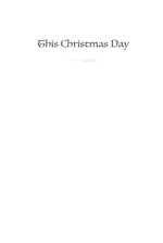 This Christmas Day