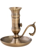 Antique Candle Holder H 11 cm