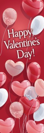Happy Valentine's Day Kids Bookmark (pack of 25)