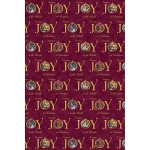 Joy 6 Gift Wrap & 6 Tags