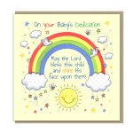 Rainbow Dedication Single Card