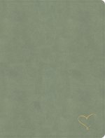 CSB Notetaking Bible, Revive Our Hearts Edition, Sage SuedeSoft LeatherTouch