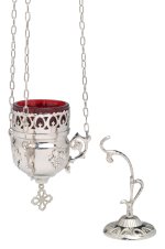 Nickel Plated Hook for Eternal Light L 14 cm