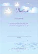 Baptism Certificate (Pack of 10)