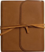 ESV Journaling Bible (Natural Leather, Brown, Flap with Strap)