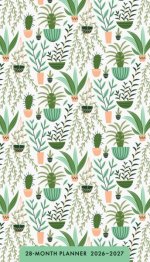 Succulents 28 Month Planner