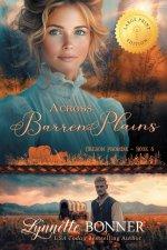 Across Barren Plains, Large Print Edition