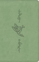 ESV Kid's Bible, Thinline, Red Letter (TruTone, Light Green, Bird of the Air Design)