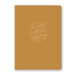 Pray Without Ceasing Prayer Journal Mustard Faux Leather