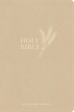 KJV Giant Print Reference Bible, Cream Cloth Over Board