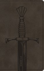 ESV Vest Pocket New Testament with Psalms and Proverbs, Red Letter (TruTone, Silver, Sword Design)