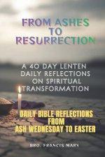 FROM ASHES TO RESURRECTION:  A 40-day Lenten Daily Reflections on Spiritual Transformation
