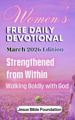 Women's Free Daily Devotional March 2026 Edition: Strengthened from Within - Walking Boldly with God