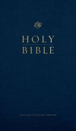 ESV Church Bible, Large Print (Hardcover, Blue)