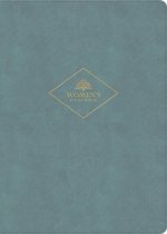 CSB Women's Study Bible, Earthen Teal SuedeSoft LeatherTouch, Indexed