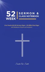 52 WEEK SERMON & CLASS NOTEBOOK