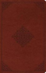 ESV Large Print Value Thinline Bible (TruTone, Tan, Ornament Design)