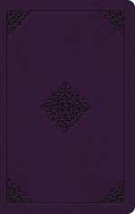 ESV Giant Print Personal Size Bible, Red Letter (TruTone, Lavender, Ornament Design)