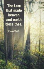 General Worship Bulletin: Bless Thee  (Package of 100)